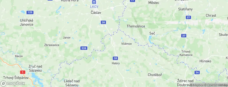 Golčův Jeníkov, Czechia Map