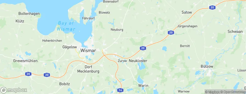 Goldebee, Germany Map