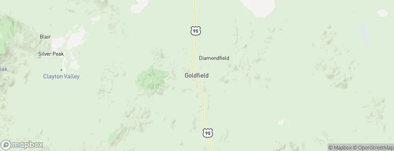 Goldfield, United States Map