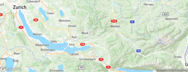 Goldingen, Switzerland Map