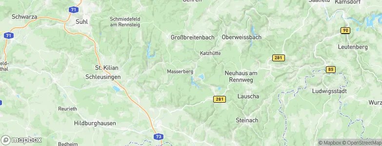 Goldisthal, Germany Map