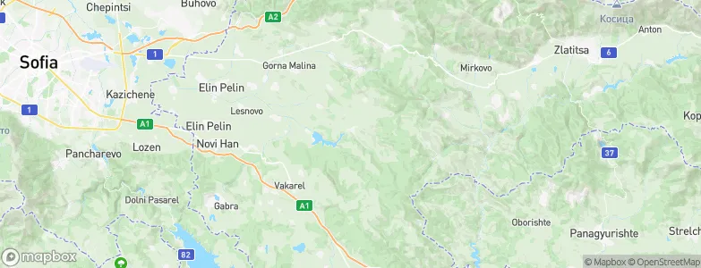 Golema Rakovica, Bulgaria Map