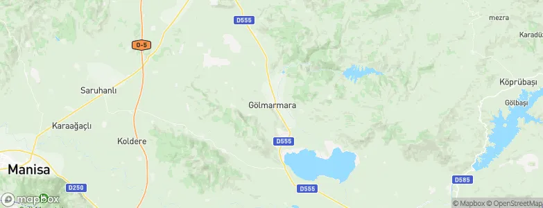 Gölmarmara, Turkey Map