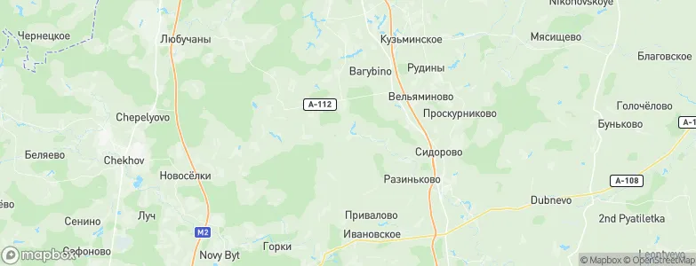 Golotayevo, Russia Map