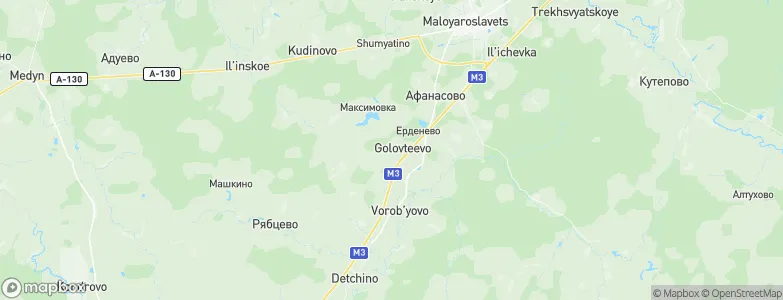 Golovteyevo, Russia Map