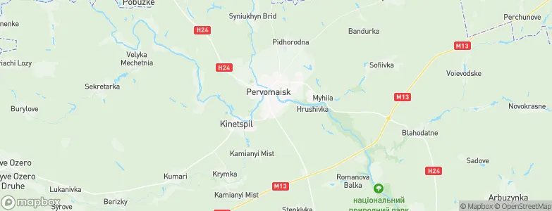 Golta, Ukraine Map