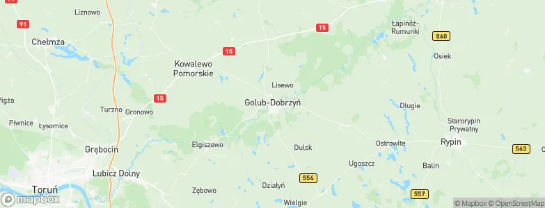 Golub-Dobrzyń, Poland Map