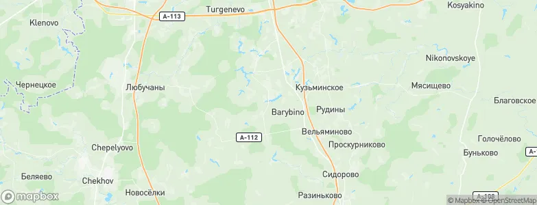 Golubino, Russia Map
