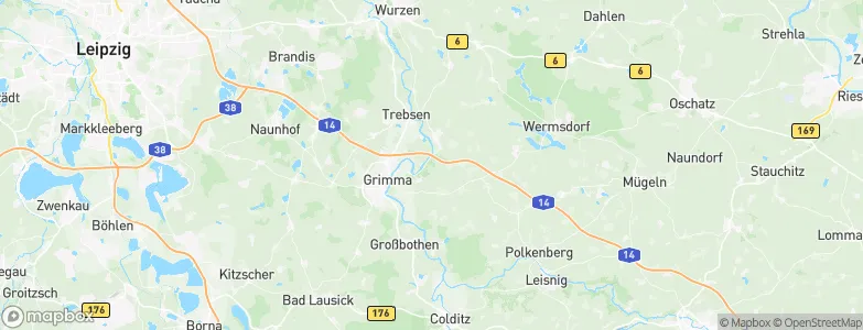 Golzern, Germany Map