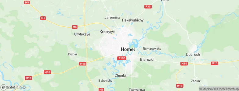 Gomel, Belarus Map