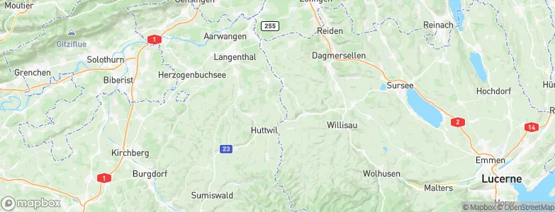 Gondiswil, Switzerland Map