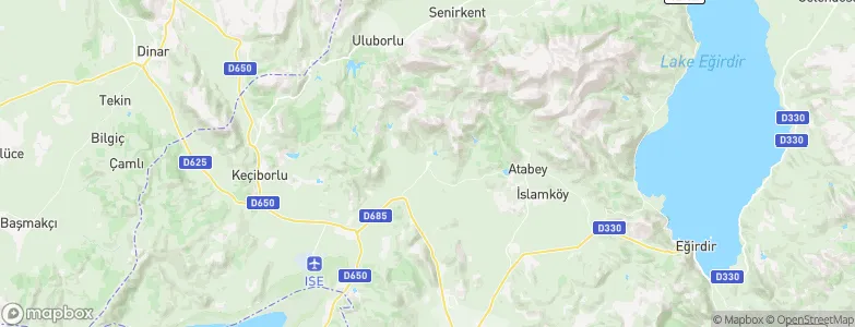 Gönen, Turkey Map
