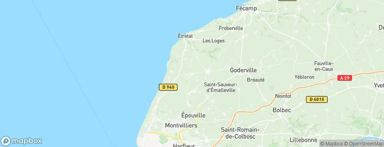 Gonneville-la-Mallet, France Map