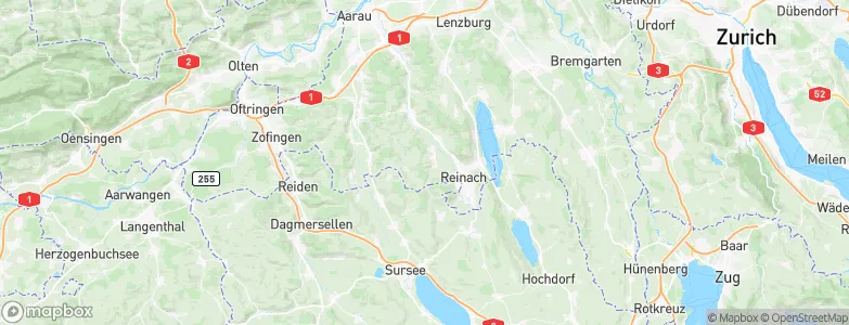 Gontenschwil, Switzerland Map