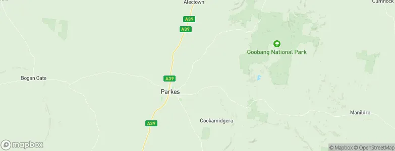 Goobang, Australia Map