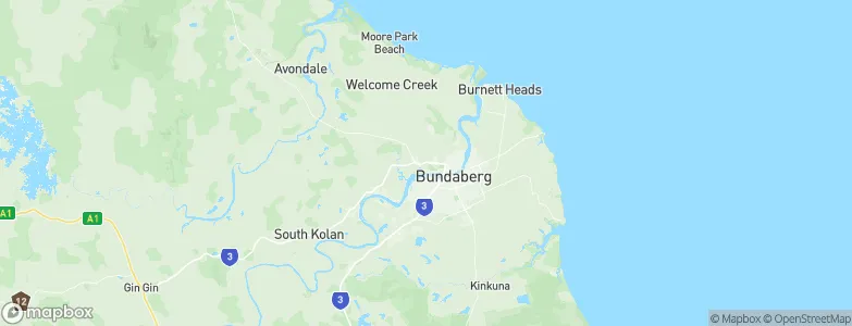 Gooburrum, Australia Map