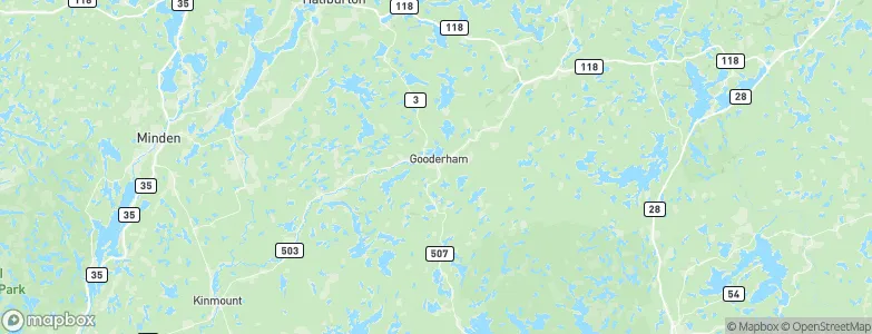 Gooderham, Canada Map