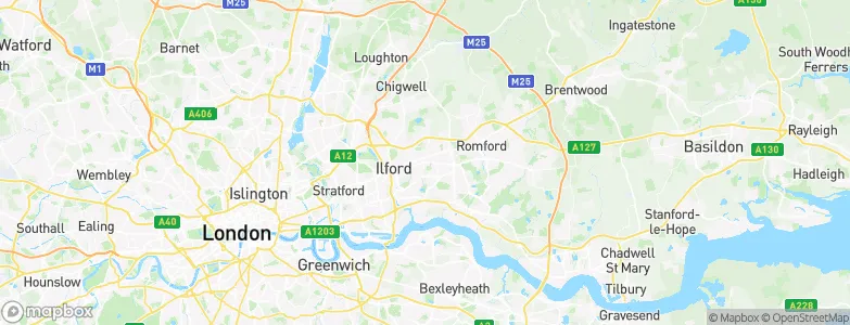 Goodmayes, United Kingdom Map