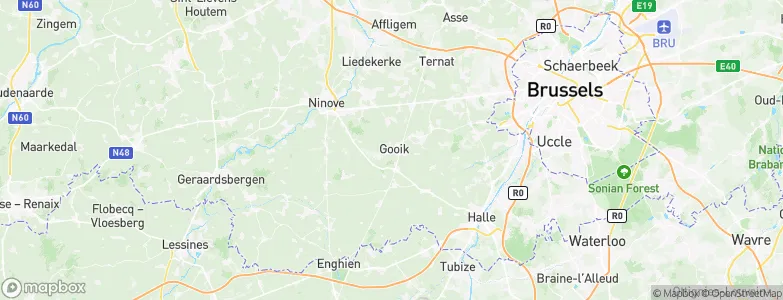 Gooik, Belgium Map