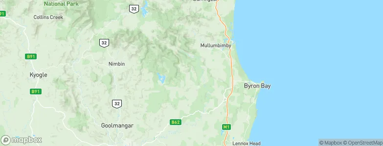 Goonengerry, Australia Map