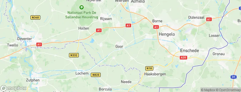 Goor, Netherlands Map