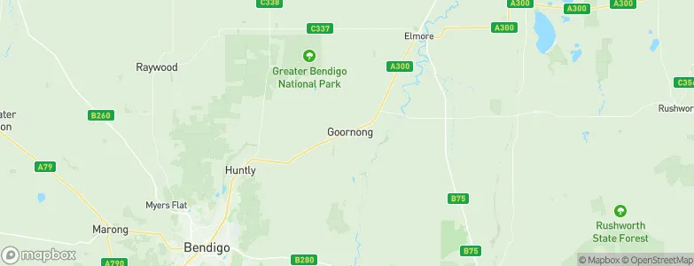 Goornong, Australia Map