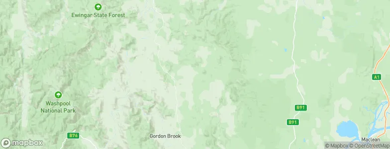 Gordon, Australia Map