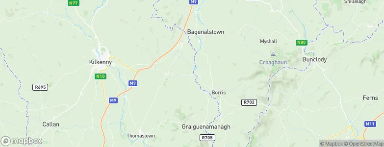 Goresbridge, Ireland Map