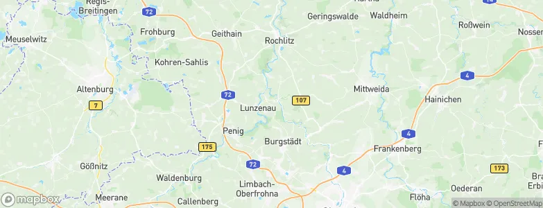 Göritzhain, Germany Map
