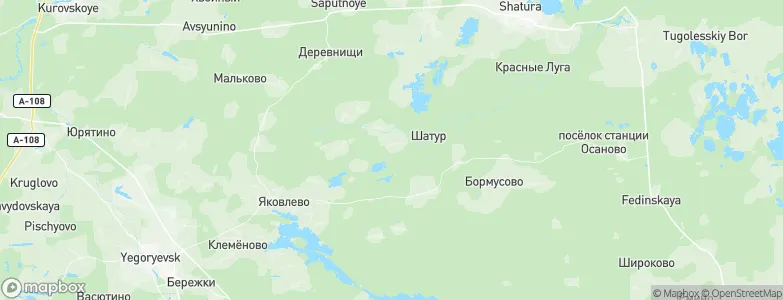 Gorki, Russia Map