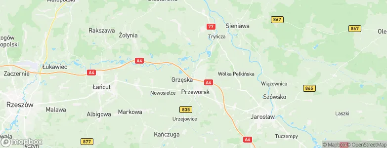 Gorliczyna, Poland Map