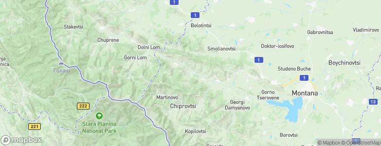 Gorna Luka, Bulgaria Map