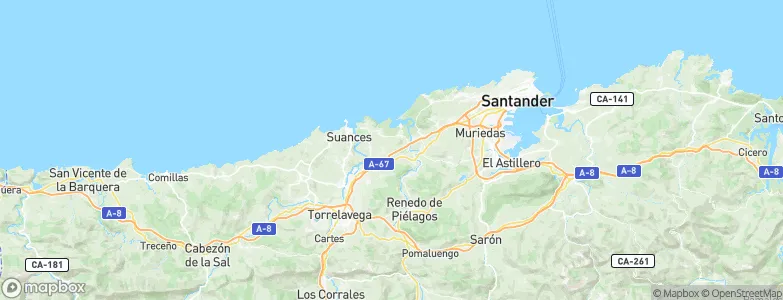 Gornazo, Spain Map
