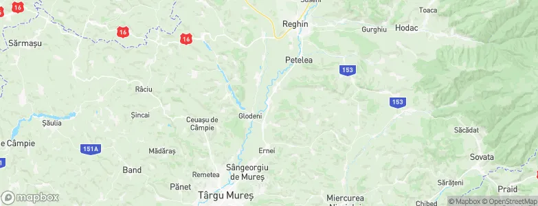 Gorneşti, Romania Map