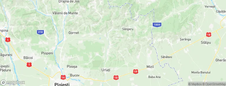 Gornet-Cricov, Romania Map