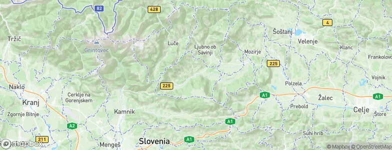 Gornji Grad, Slovenia Map