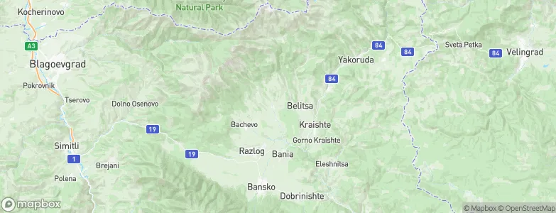 Gorno Draglishhe, Bulgaria Map