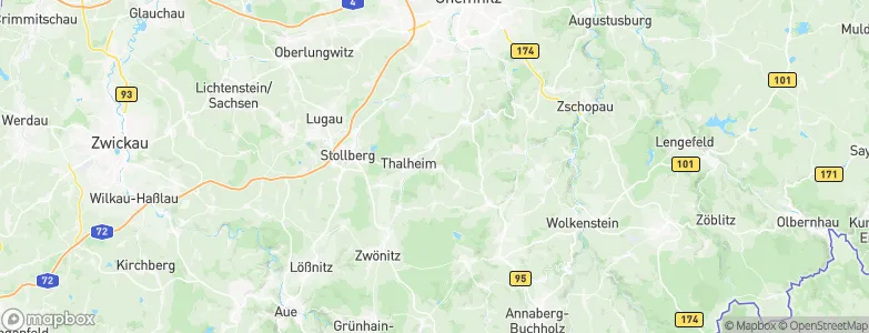 Gornsdorf, Germany Map