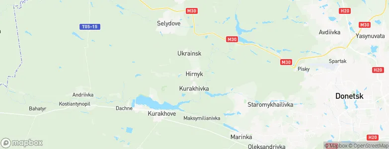 Gornyak, Ukraine Map