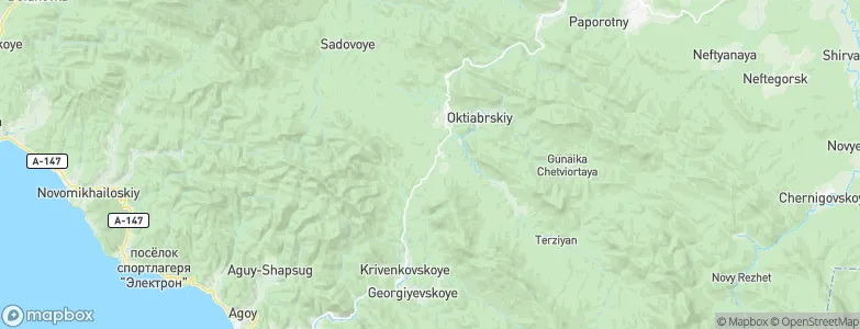 Gornyy, Russia Map