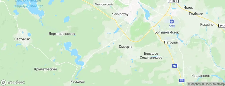 Gornyy Shchit, Russia Map