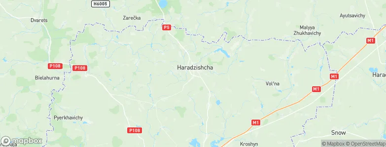 Gorodishche, Belarus Map