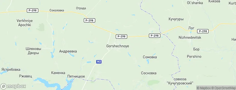 Gorshechnoye, Russia Map