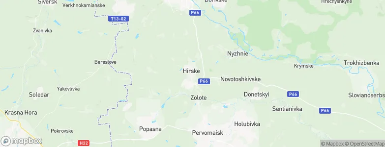 Gorskoye, Ukraine Map