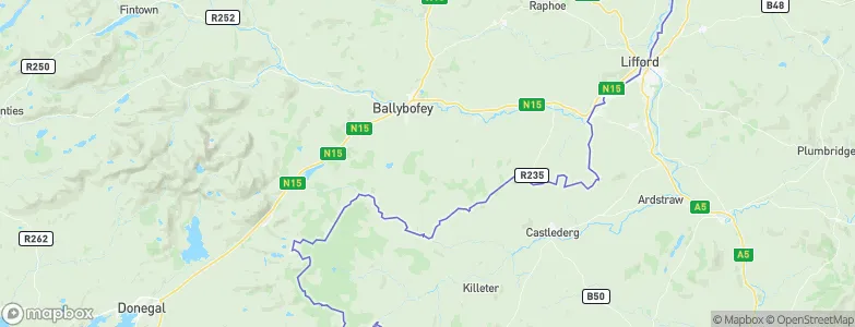 Gortahork, Ireland Map