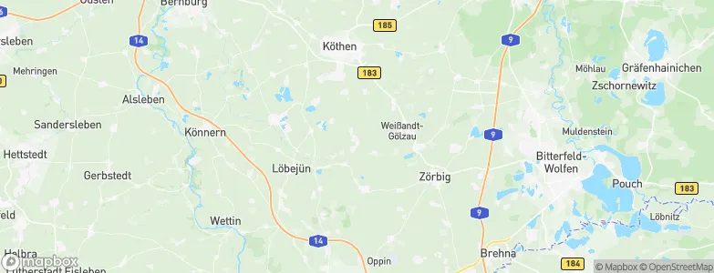 Görzig, Germany Map