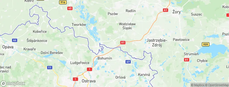 Gorzyczki, Poland Map