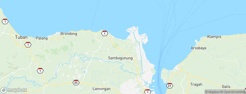 Gosari, Indonesia Map