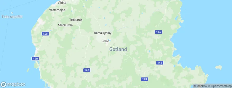 Gotland Municipality, Sweden Map