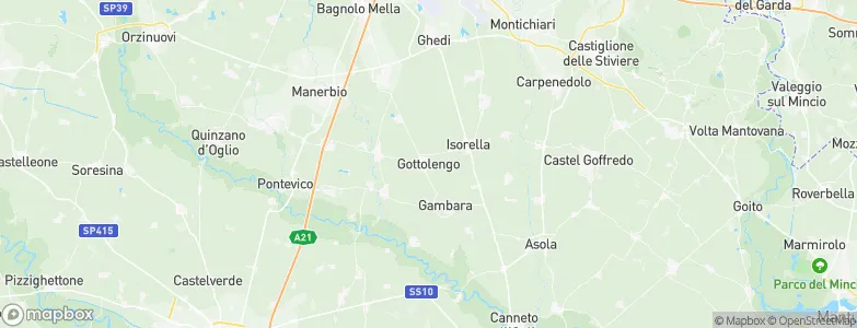 Gottolengo, Italy Map